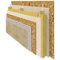 Внутренняя теплоизоляция толщиной 30-250 мм