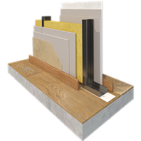 Звукоизоляция стен (квартиры) толщиной 30-250 мм Звукоизоляция стен (квартиры) толщиной 30-250 мм