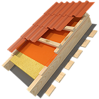 Кровельная теплоизоляция толщиной 50-180 мм