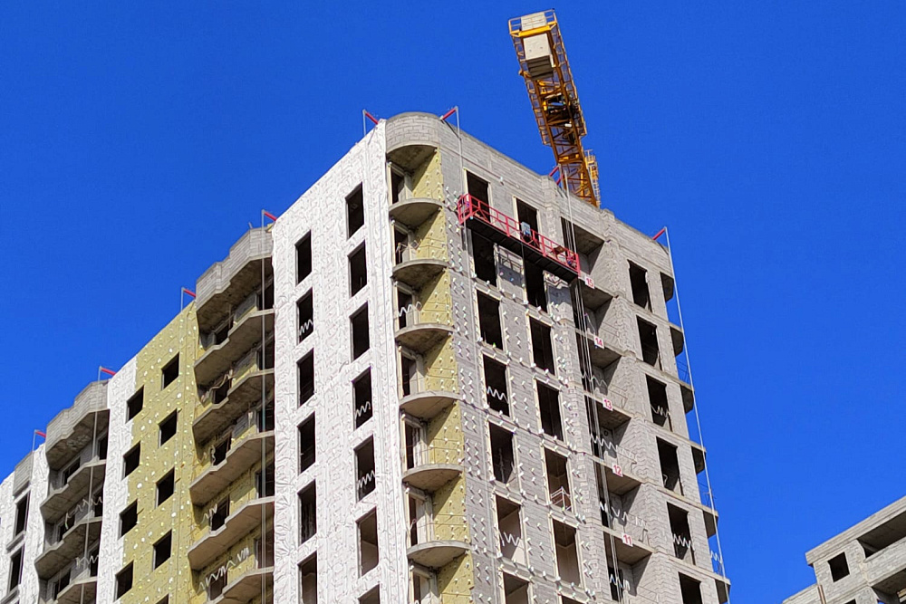Строительство многофункционального жилого дома в Ереване
